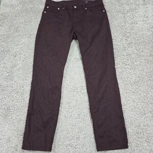 Levi's Men's 511 Slim Fit Jeans Purple Stretch 32x30 Y2K‎ Streetwear